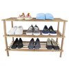 Home Basics Pine Shoe Shelf, Cherry SR49069